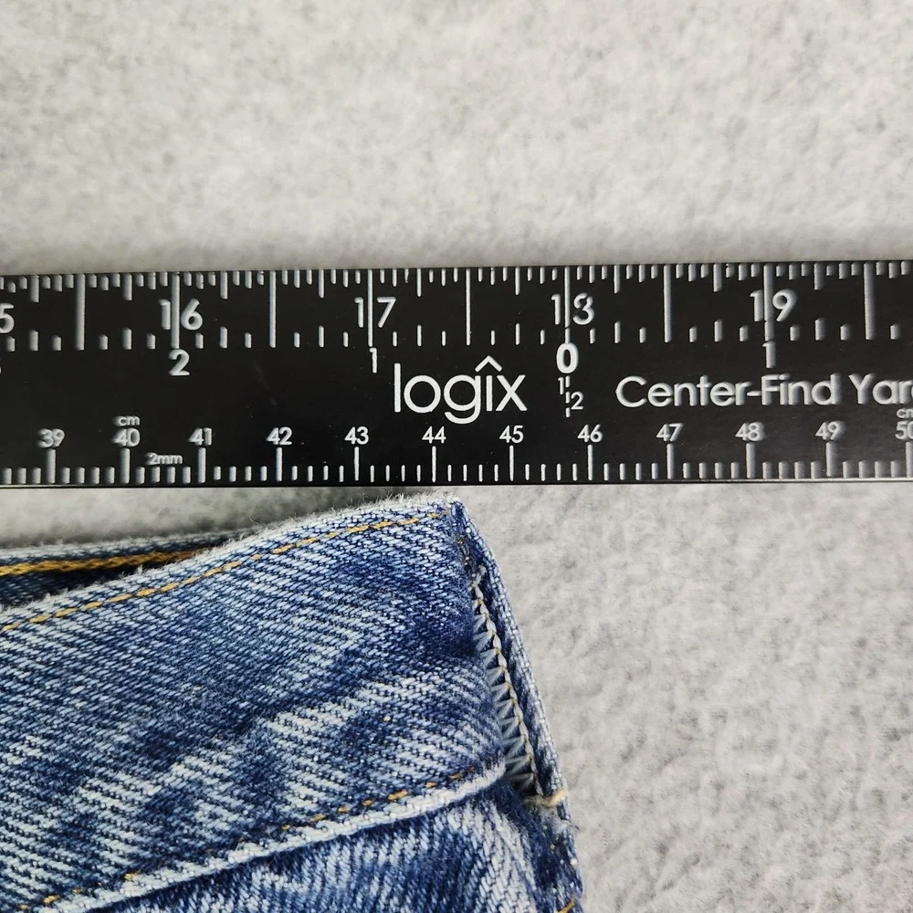 Wrangler Jeans Mens 36x30 Blue Denim 5-Pocket Workwear‎ Authentic Straight Leg